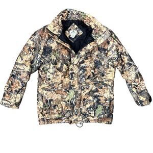 Mossy Oak concealment system jacket Men’s Medium outdoor hunting camo full zip